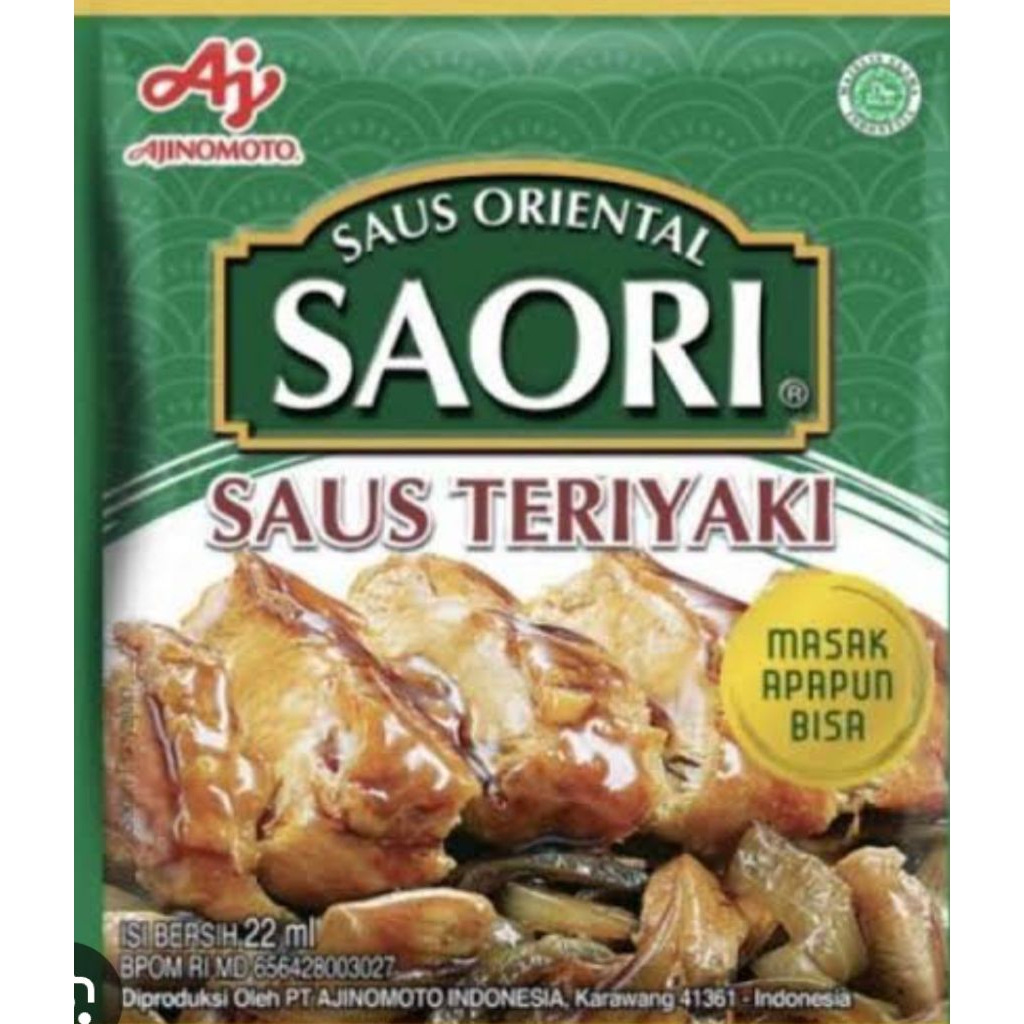 

SAORI SAOS TERIAKI 1 sacset kecil