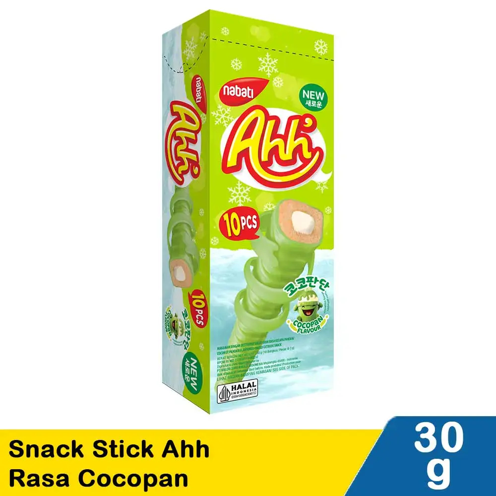 

Nabati Snack Stick AHH Cocopan 30G - Rasa Enak