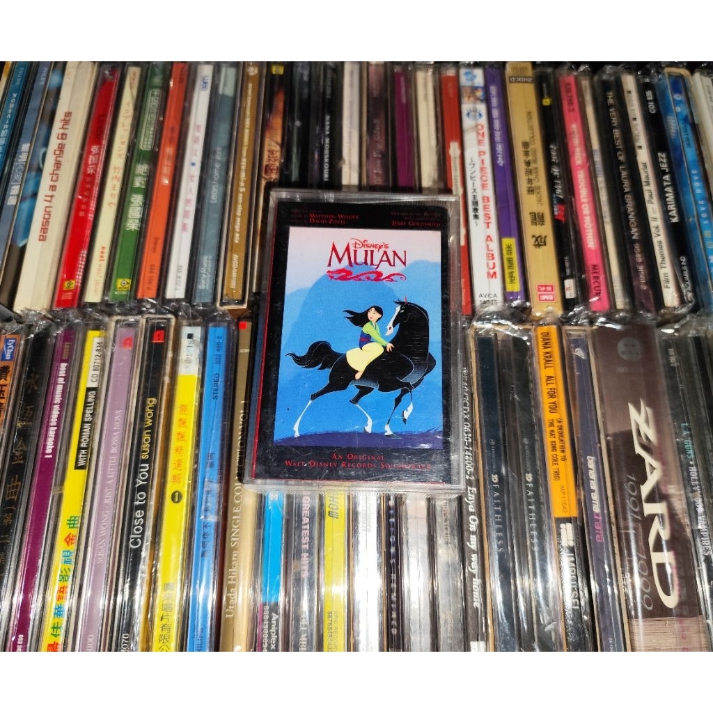 Kaset Pita Soundtrack Mulan - Lea Salonga, Christina Aguilera, Coco Lee