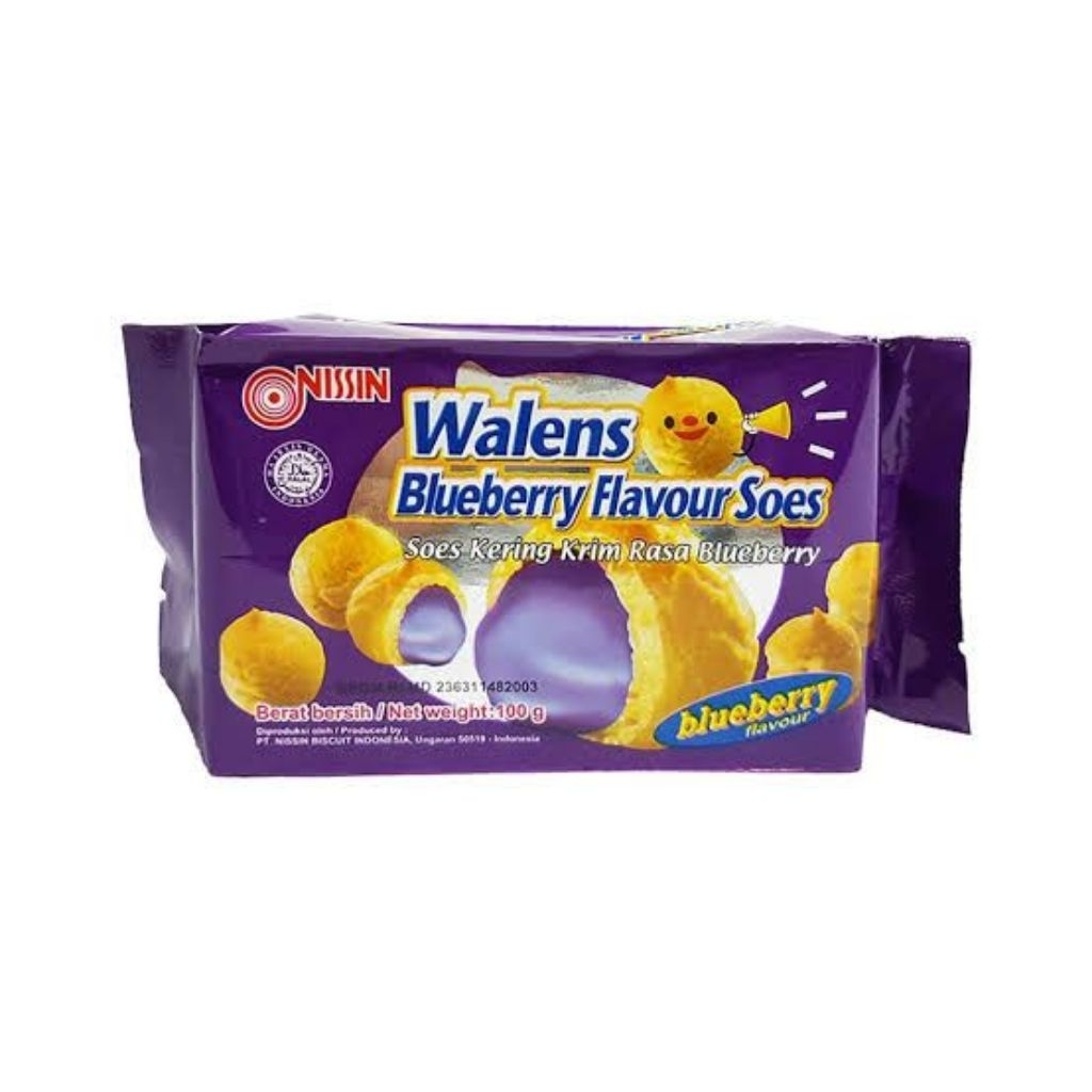 

Nissin Walens Blueberry Soes 100 gram