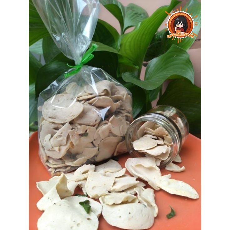 

Ori (tidak pedas) - Basreng Asin Daun Jeruk Tipis Bangettt