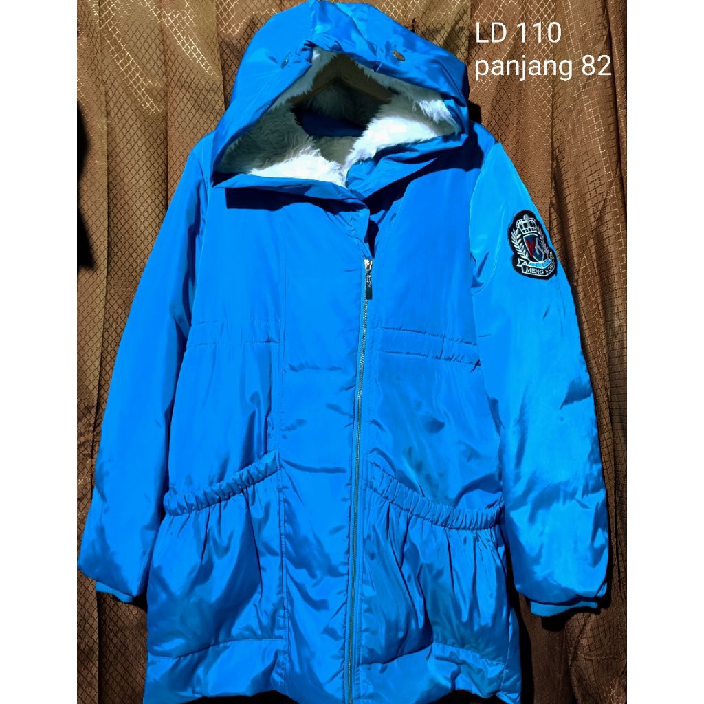 jaket bulu angsa sherpa jaket bulu angsa biru down jacket sherpa jaket winter bulu angsa sherpa jake