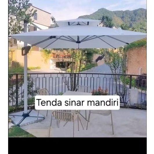 payung taman gantung/ payung resto