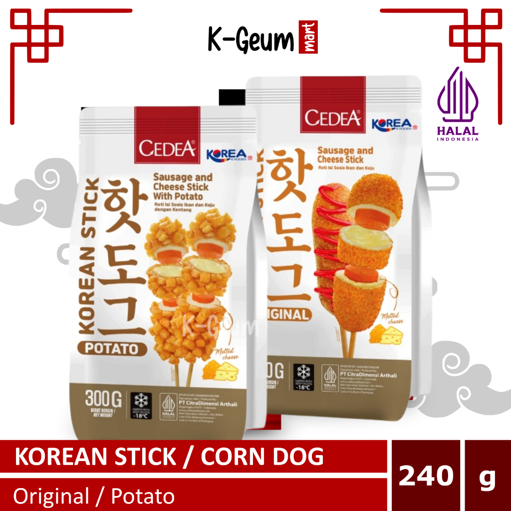 

Cedea Korean Stick | Corndog Korea Halal