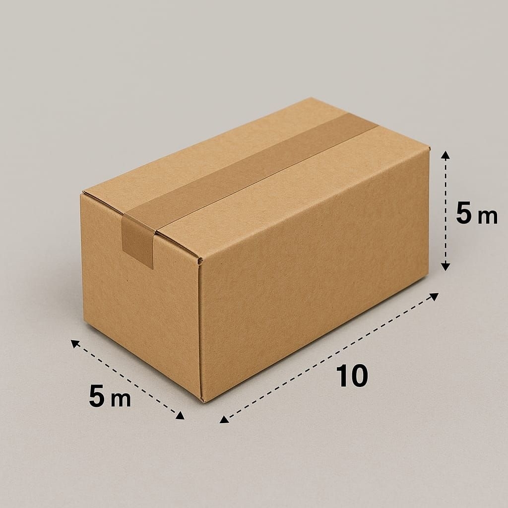 

kardus packing ukuran PxLxT 10x5x5cm