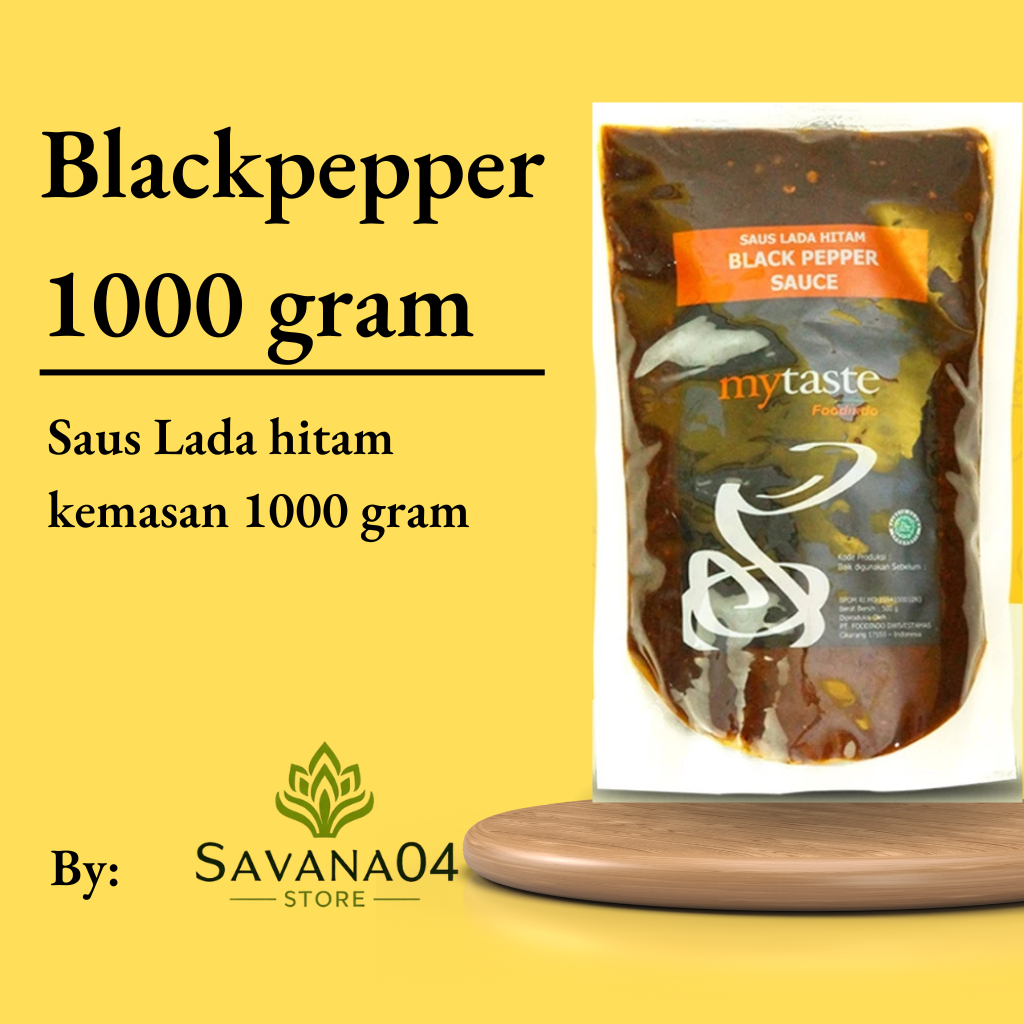 

My Taste Blackpepper Sauce 1 kg