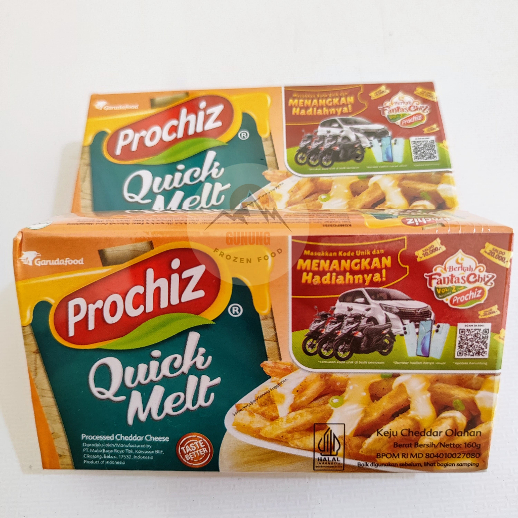 

Prochiz Keju Quickmelt 160gr
