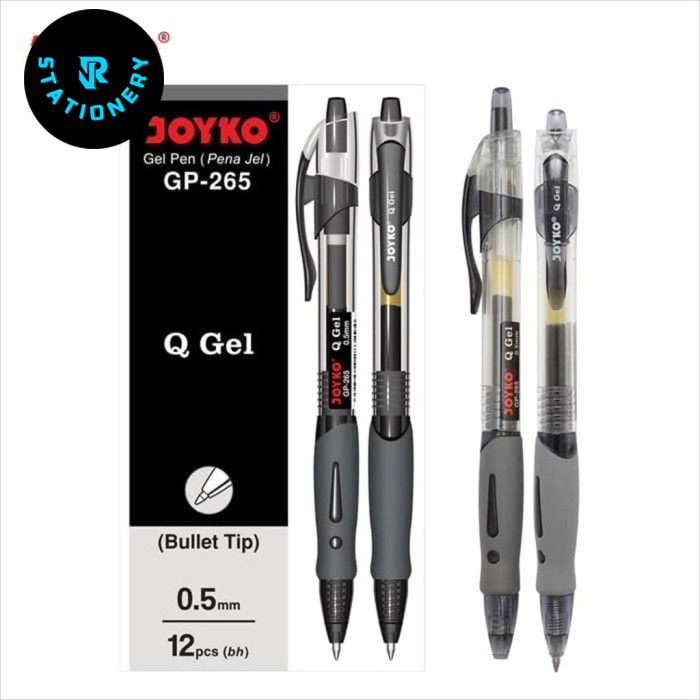 

PULPEN JOYKO Q-GEL GP-265 CETEK 0.5 1BOX/12PCS