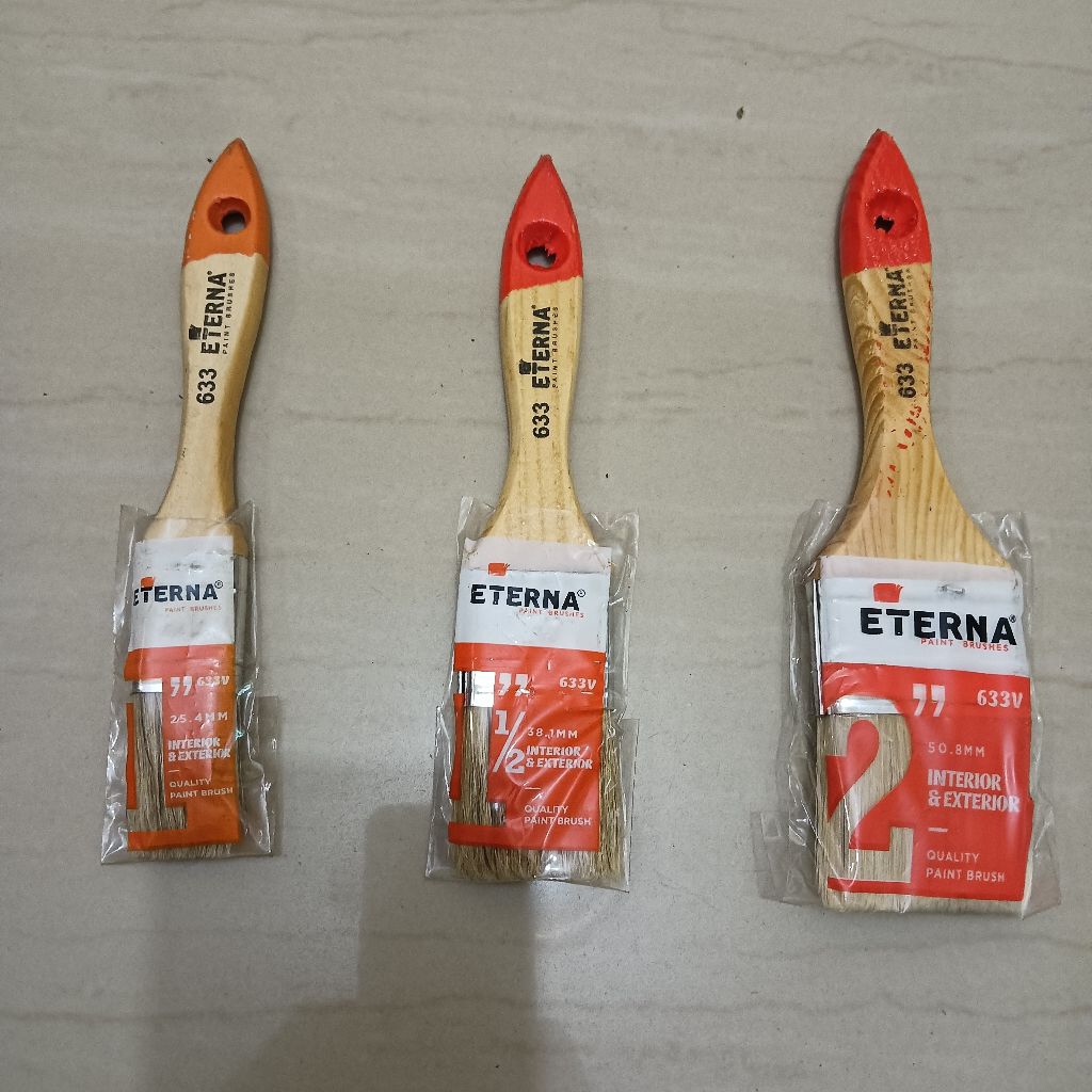 

KUAS CAT ETERNA 1 IN, 1 ½ IN, 2 IN