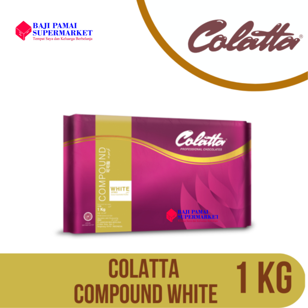 

Colatta White Chocolate Compound 1kg - Coklat Putih