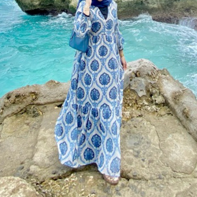 Dress wanita/beachwear/dress pantai/gamis muslimah