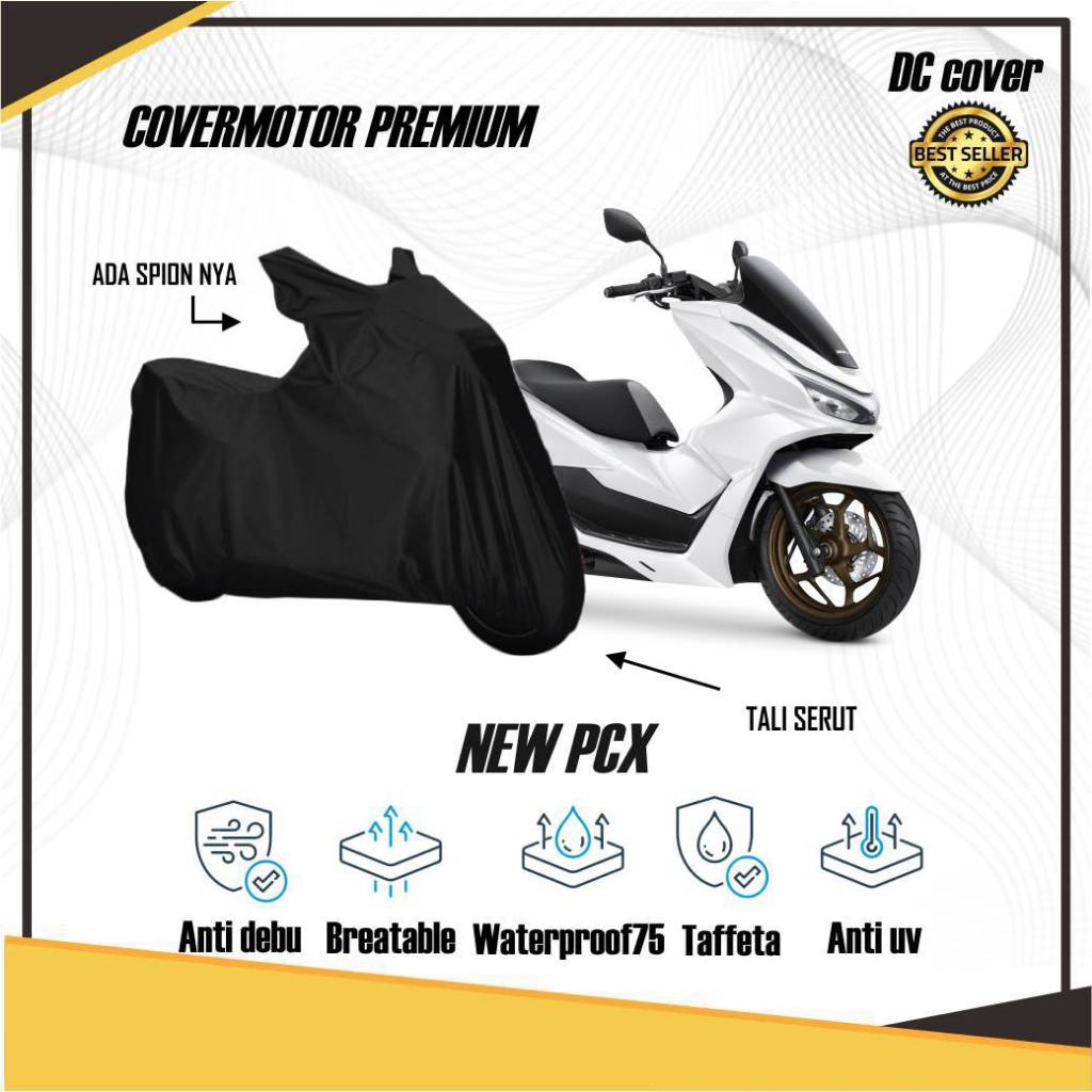 Sarung motor honda pcx hitam cover motor honda hitam cover pcx anti air sarung pcx honda pcx 160