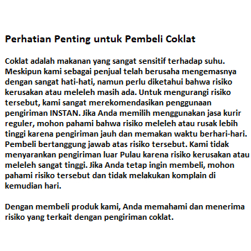 

RiDn FREE DUS Coklat DELFI 500 Gram - 1Kg Crunchy Cashew Mede Milk Chocolate and Golden Almond