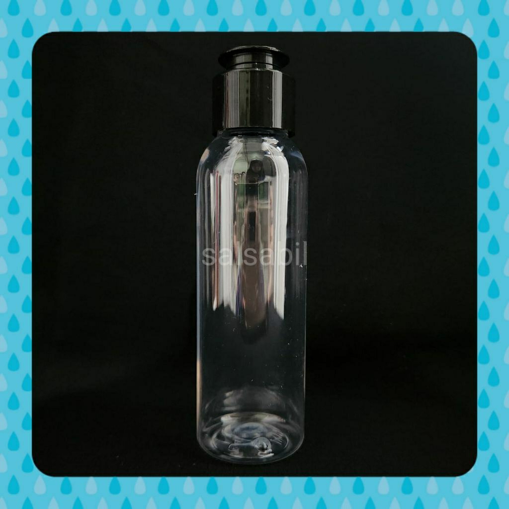 Botol Fliptop Jamur 100ml - Fliptop Jamur Black