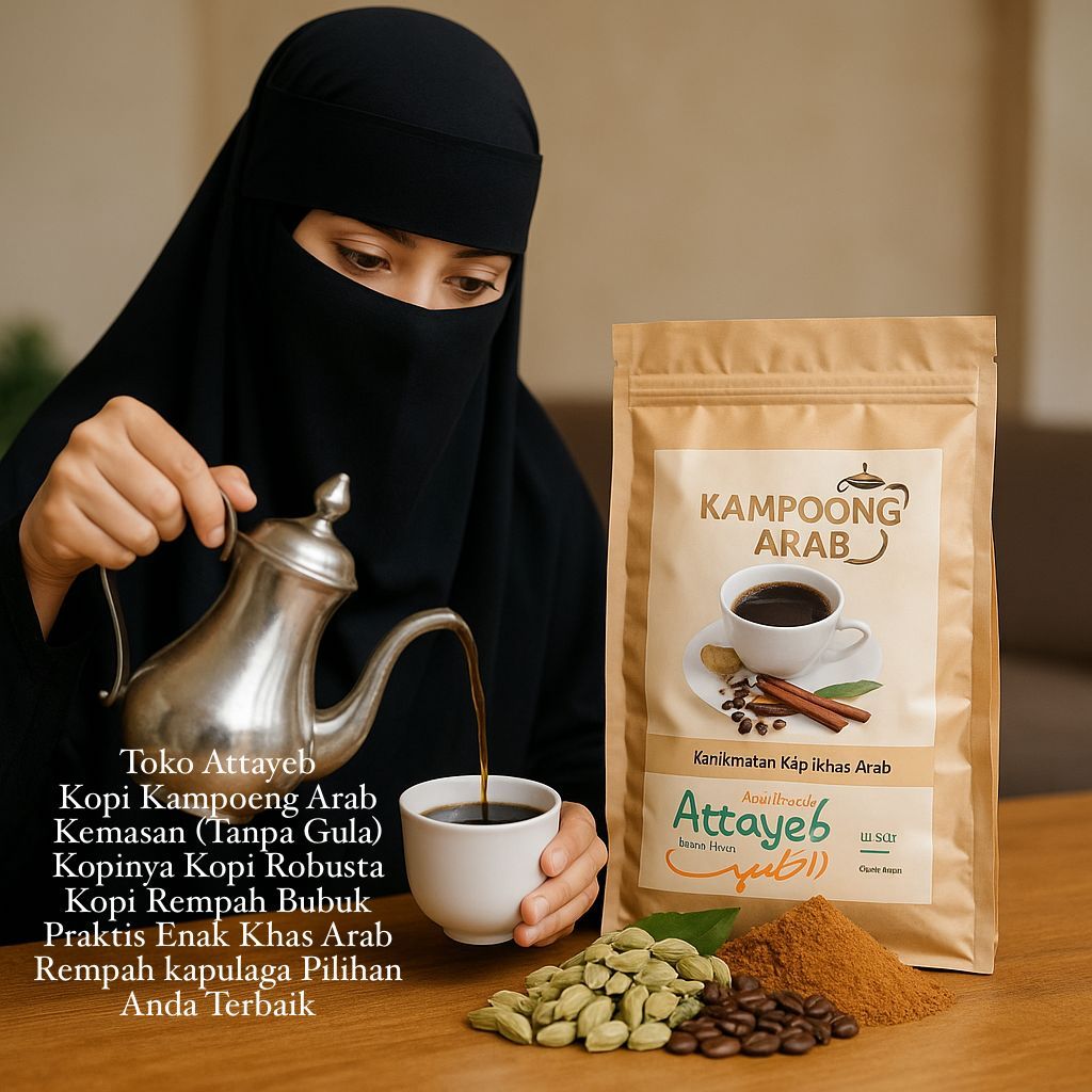 

Kopi Kampoeng Arab Kemasan 250gr (Tanpa Gula) Kopinya Kopi Robusta