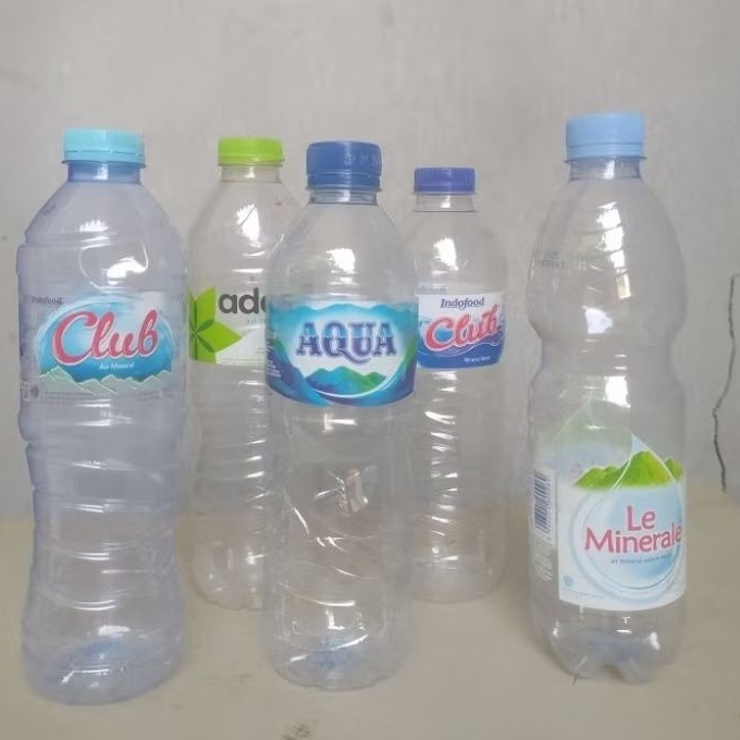 Botol bekas air mineral 600ml