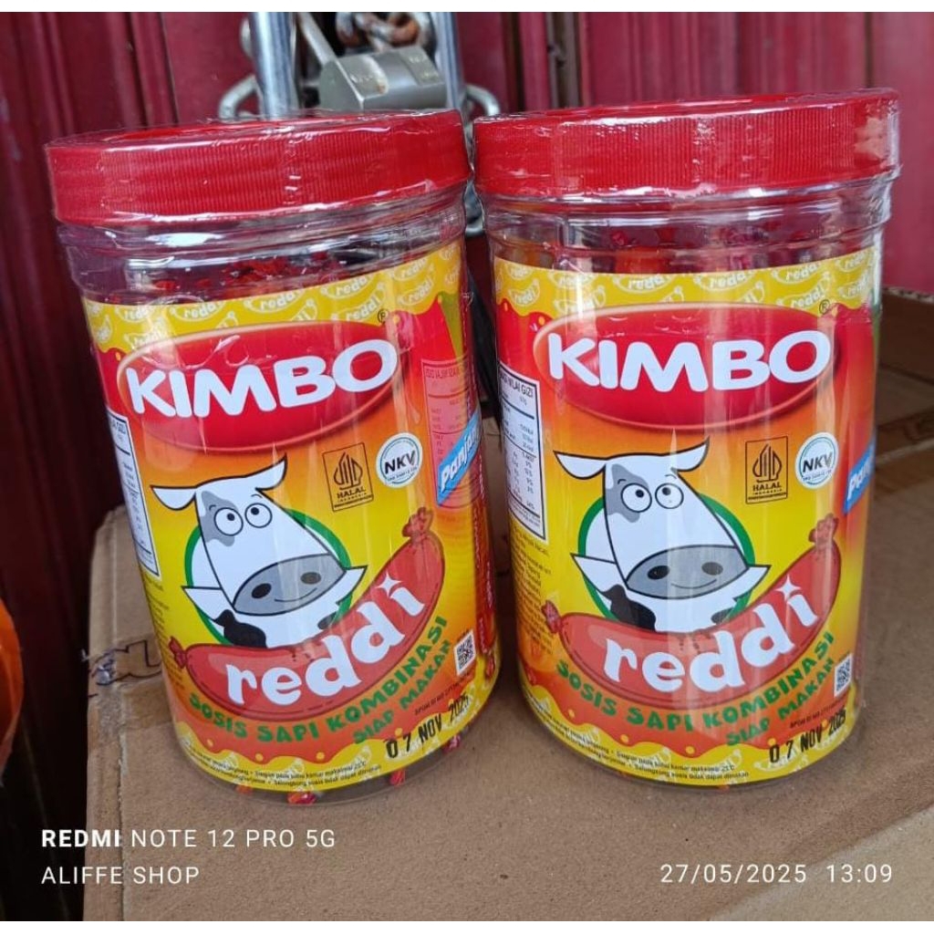 

1 toples sosis kimbo rasa sapi kombinasi siap makan isi 24 pcs
