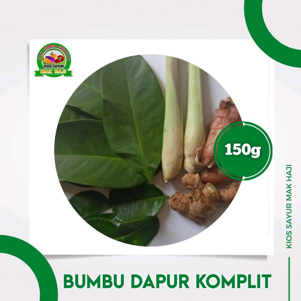 

Paket bumbu dapur 1 pcs