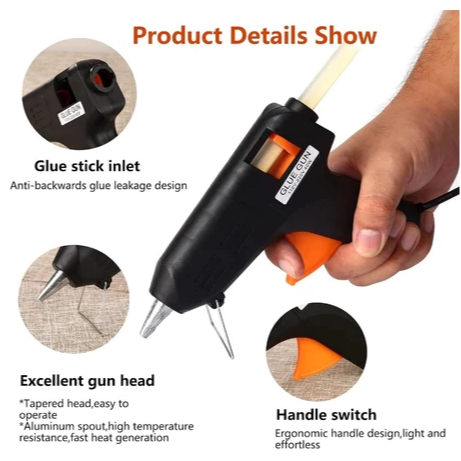

Alat Lem Tembak Glue Gun Stick Hot Melt Alat Lem Lilin Tembak Glue Gun