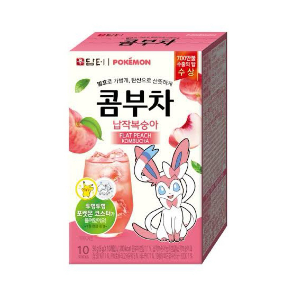 

Kombucha Pokemon Slimming Tea 10s (Peach)