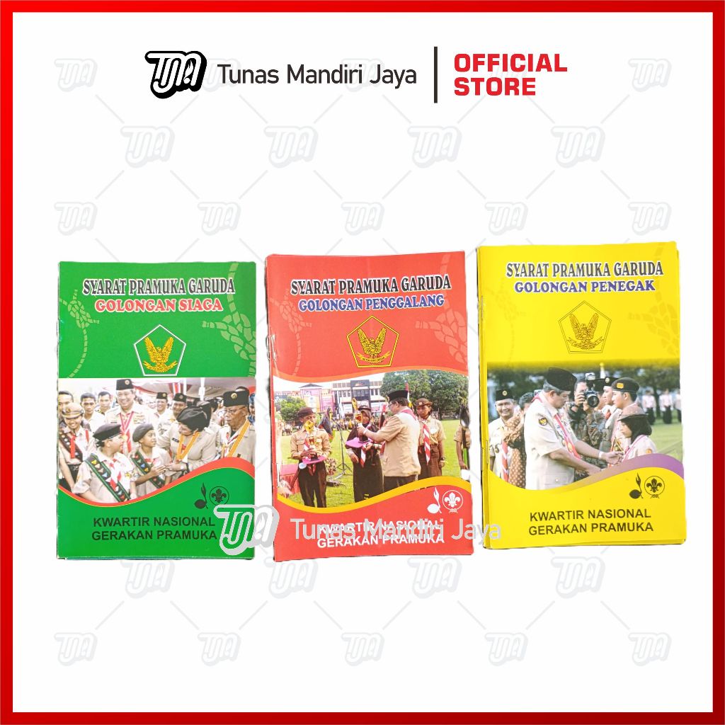 BUKU SPG (SYARAT PRAMUKA GARUDA) SIAGA/PENGGALANG/PENEGAK/TINGKAT PRAMUKA