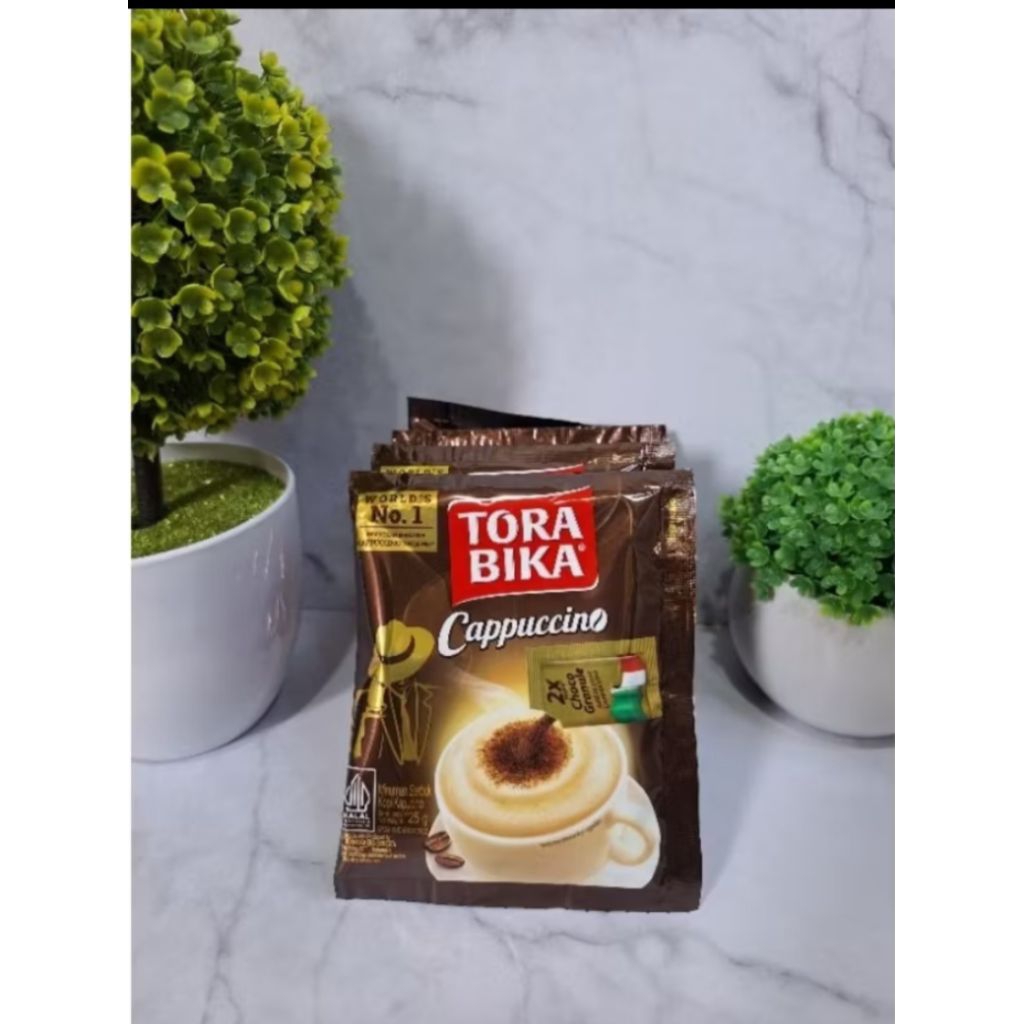 

kopi torabika cappucino isi 10 pcs
