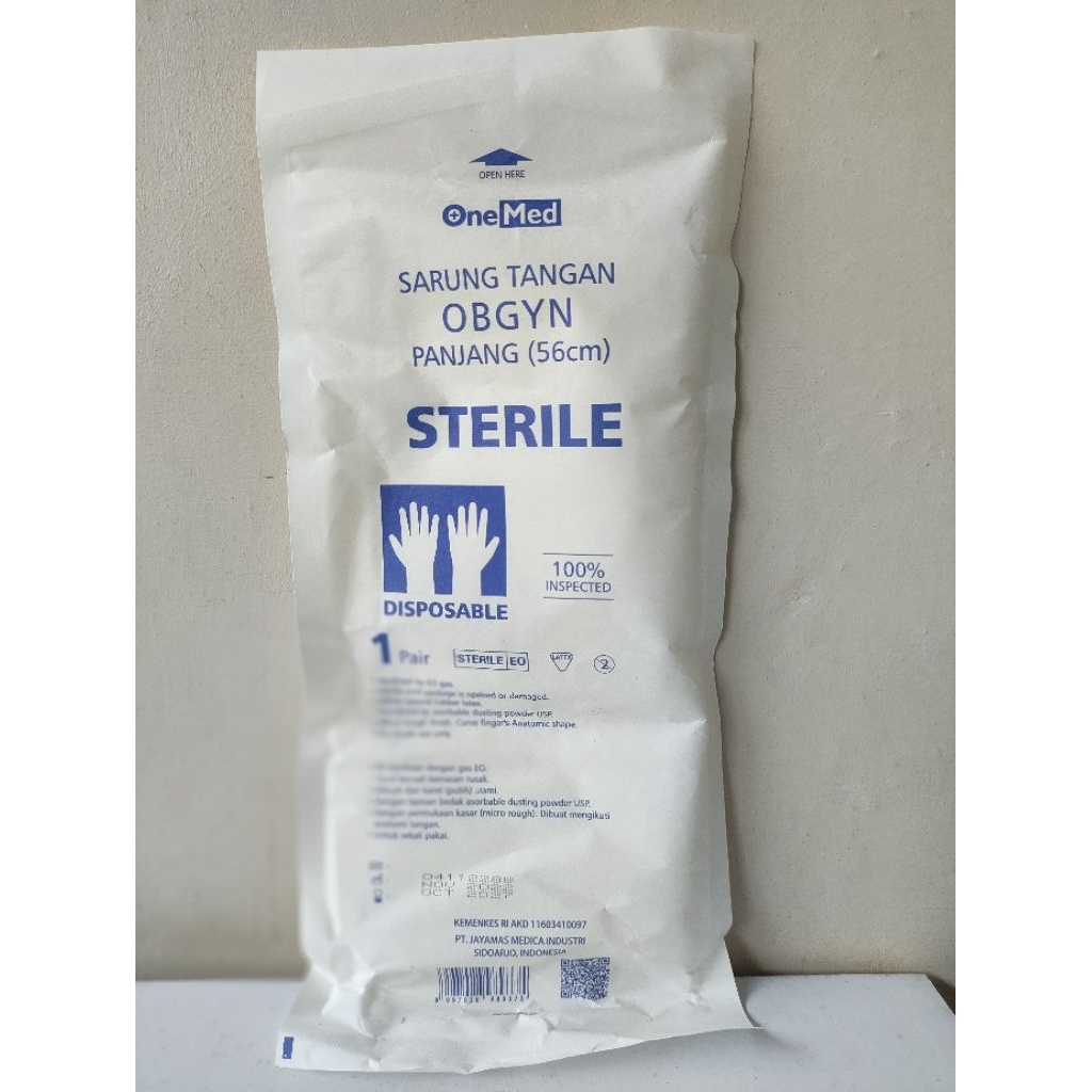 Sarung Tangan Latex Obgyn Steril Onemed