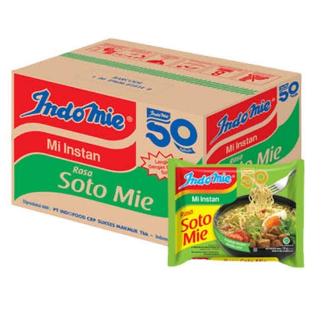 

Indomie Soto Mie Kardus