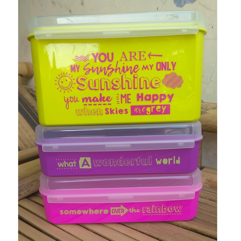 PROMO Tupperware  Signature Rectangular Set ECER 1pcs Ezy Keeper