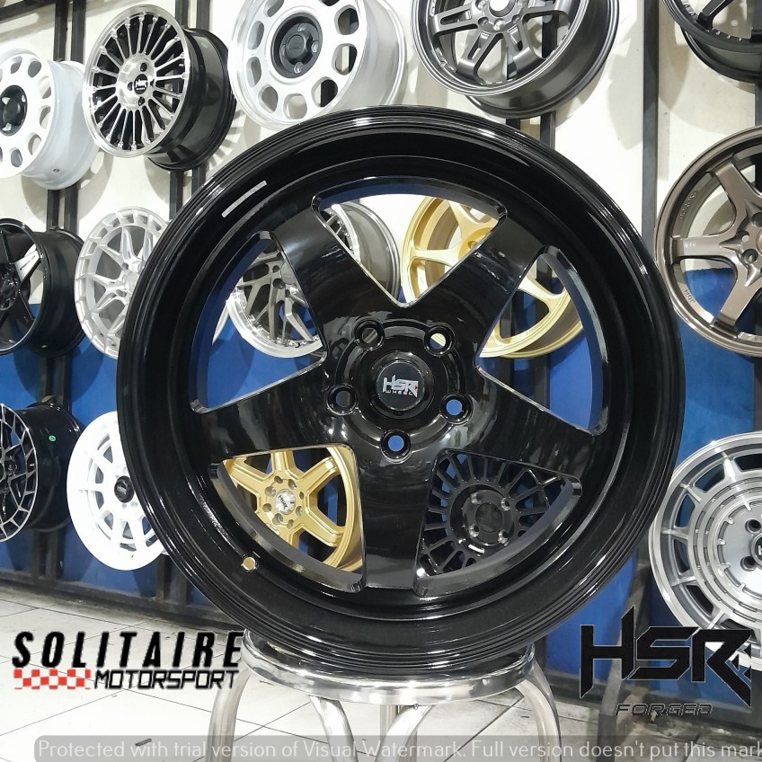 VELG RACING CELONG HSR RING 18 UNTUK CAMRY QUTLANDER LEXUS BALENO VELG HSR R18 PCD 5X114,3