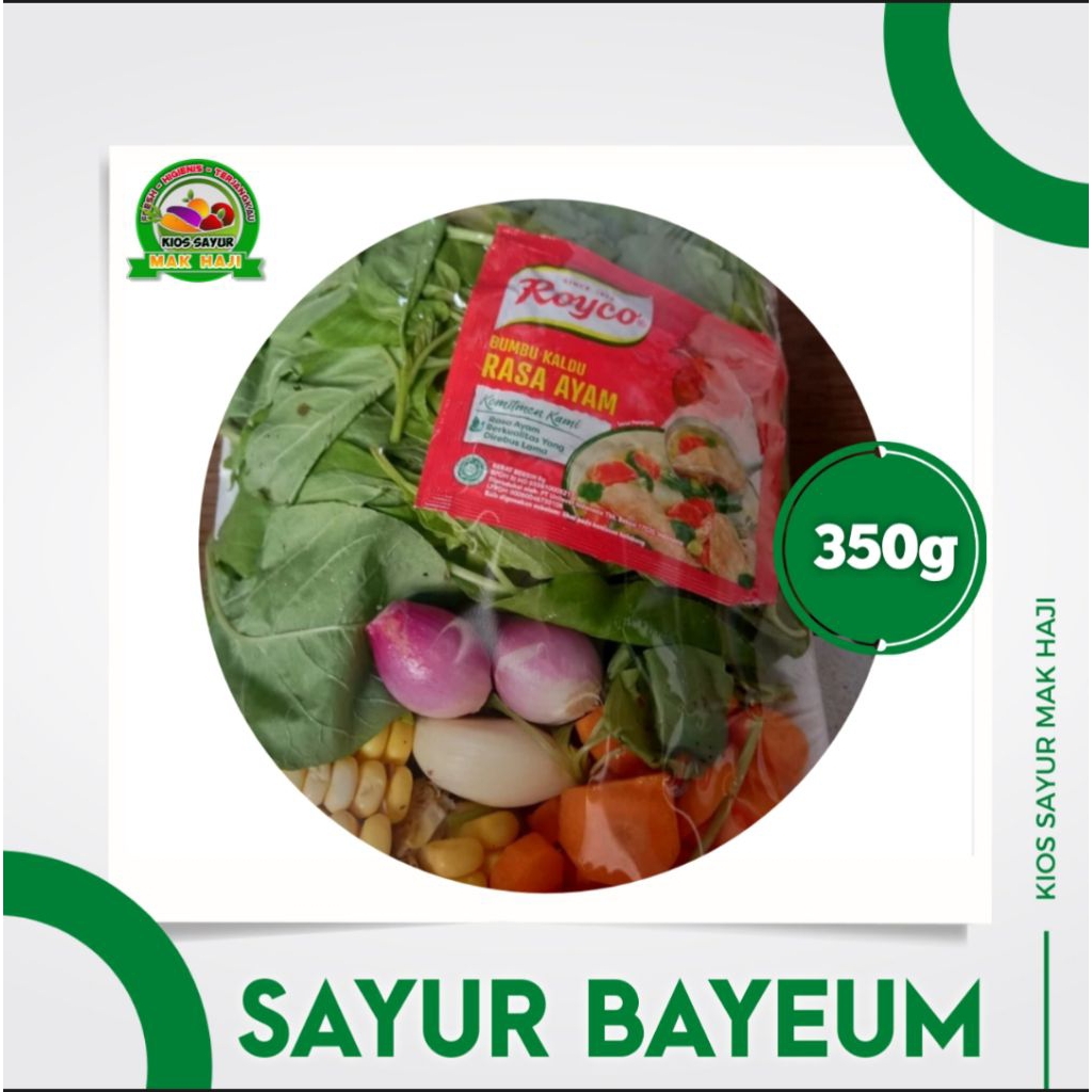 

Paket sayur bayeum 1pcs