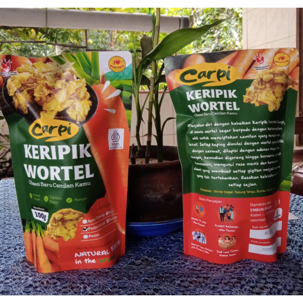 

KERIPIK WORTEL CARPI