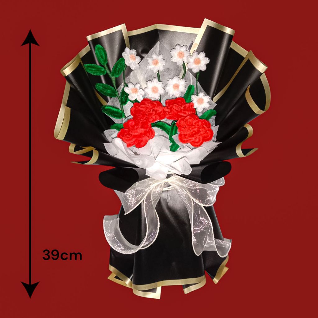 Buket Bunga Buket Kawat Bulu Buket Bunga Kawat Bulu