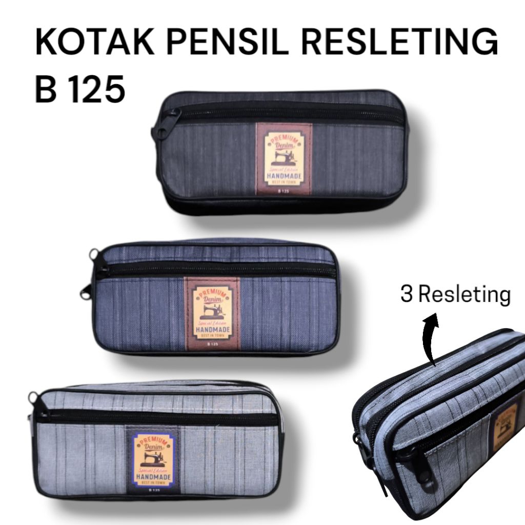 

KOTAK PENSIL KAIN RESLETING B 125 (PCS)