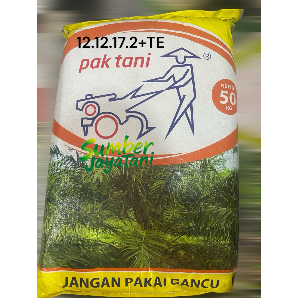 pupuk npk pak tani 12.12.17.2 + te kemasan 50kg