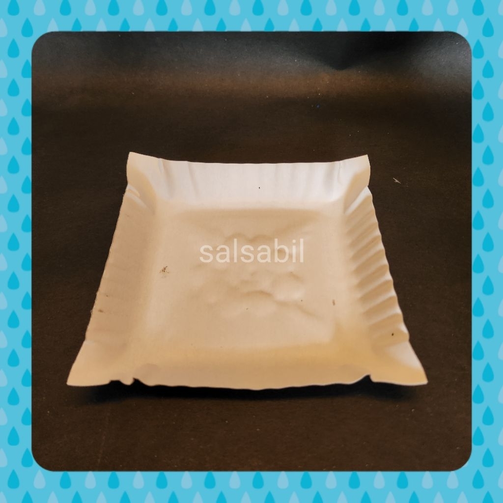 Lepek kertas / piring kertas isi 50 buah