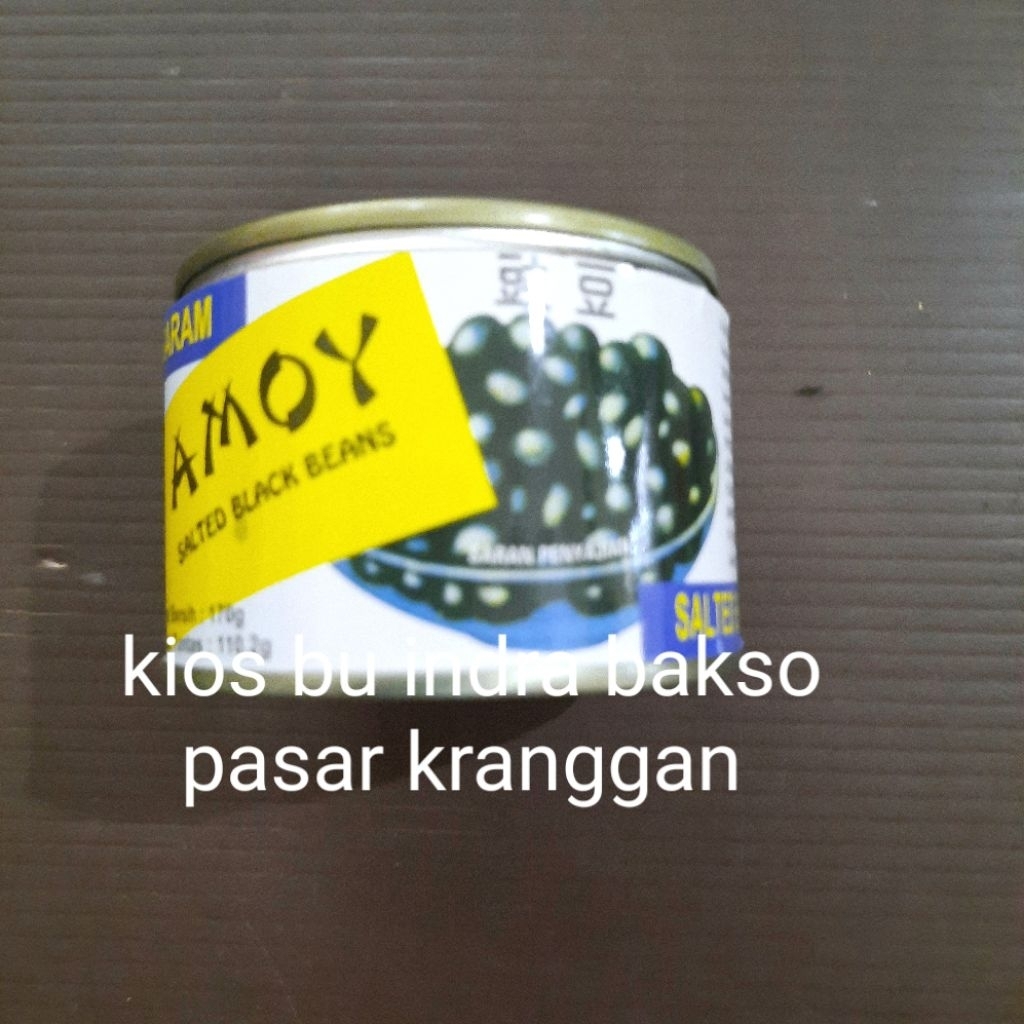 

tausi amoy 170 gr salted black beans kacang hitam kaleng taosi