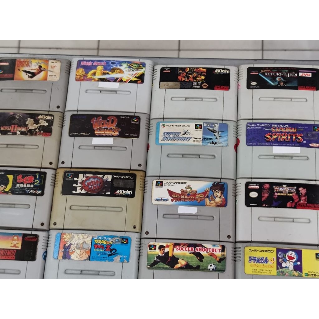 KASET SNES CATRIDGE SNES JADOEL