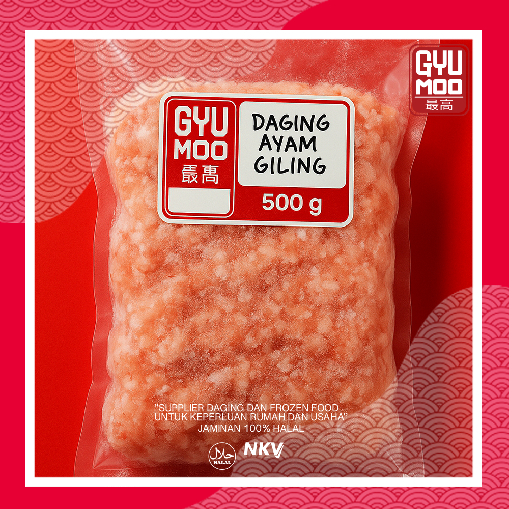 

[GYUMOO SAIKO] Daging Ayam Giling 500gr