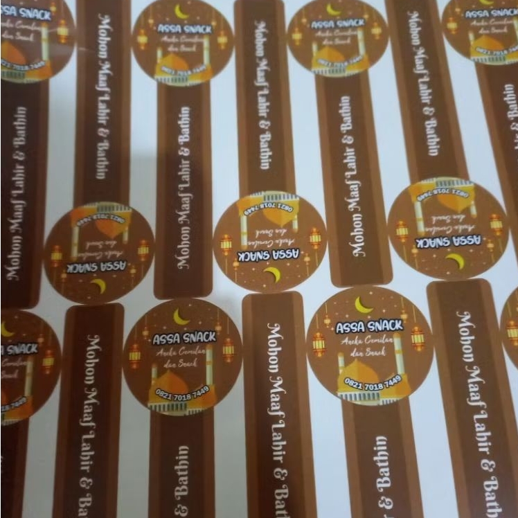 

Stiker Chromo Custom A3 + Cutting Sesuai Pola