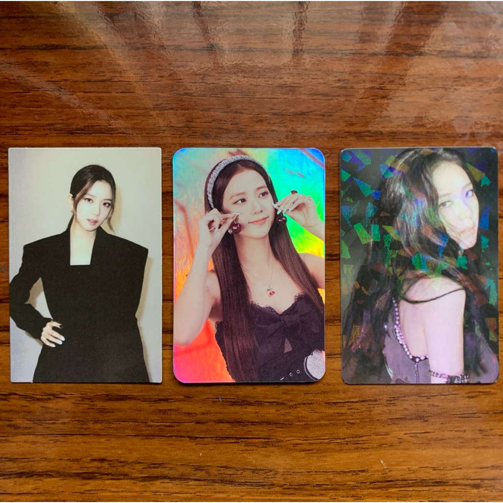 PHOTOCARD JISOO THE ALBUM | PC JISOO LYRICS CARD THE SHOW | PC JISOO POB INTERASIA THE ALBUM | PC JI