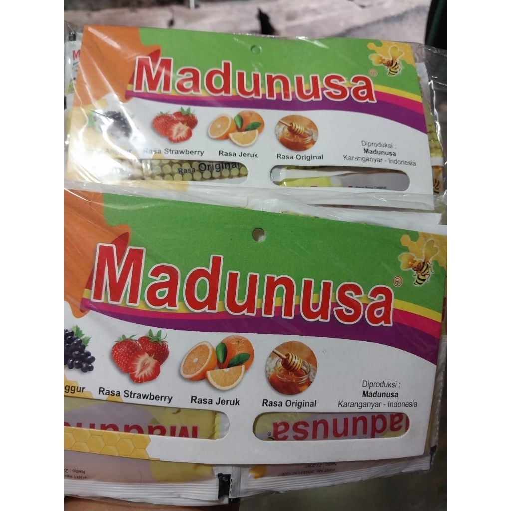 

madunusa orijinal murni isi 20 sachet renceng