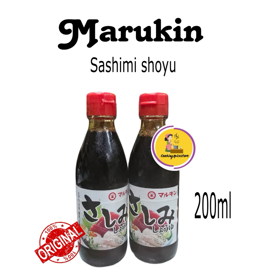 

MARUKIN Sashimi Shoyu Kecap Asin Sahimi Jepang 200 ML