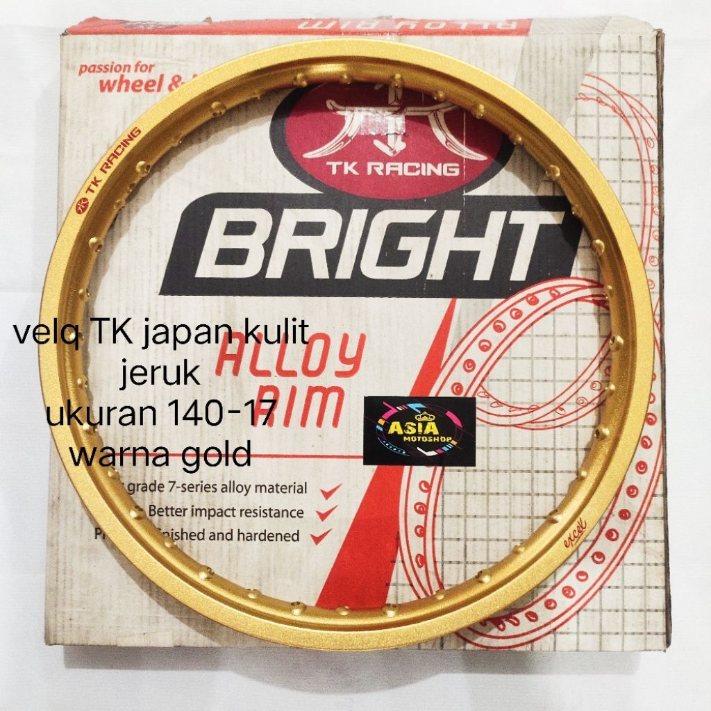 velq tk japan ring 17 140-17 velaq tk japan kulit jeruk