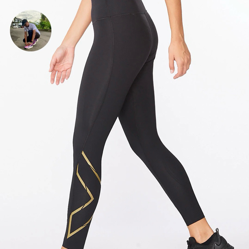 2XU MCS Women's Cross Training (new condition, kemasan plastik label 2XU)