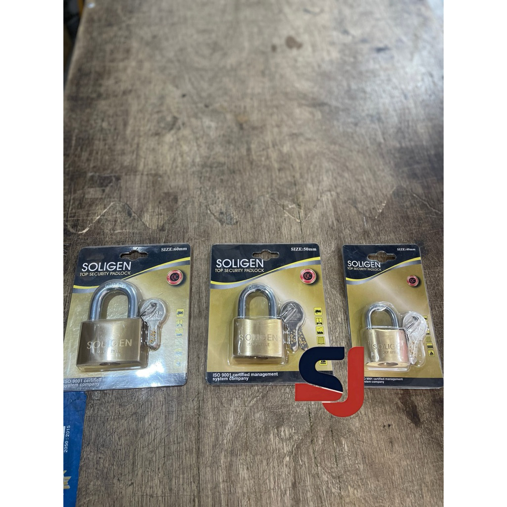 gembok soligen 40mm 50mm 60mm pendek