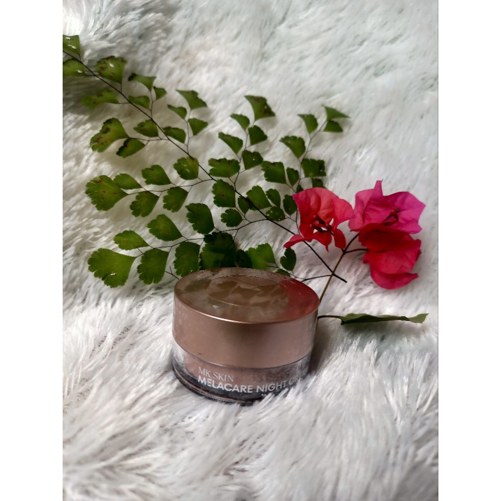 MK SKIN MELACARE NIGHT CREAM - ECER - KRIM MALAM UNTUK FLEK HITAM HIPERPIGMENTASI  KRIM PENGHAMBAT K