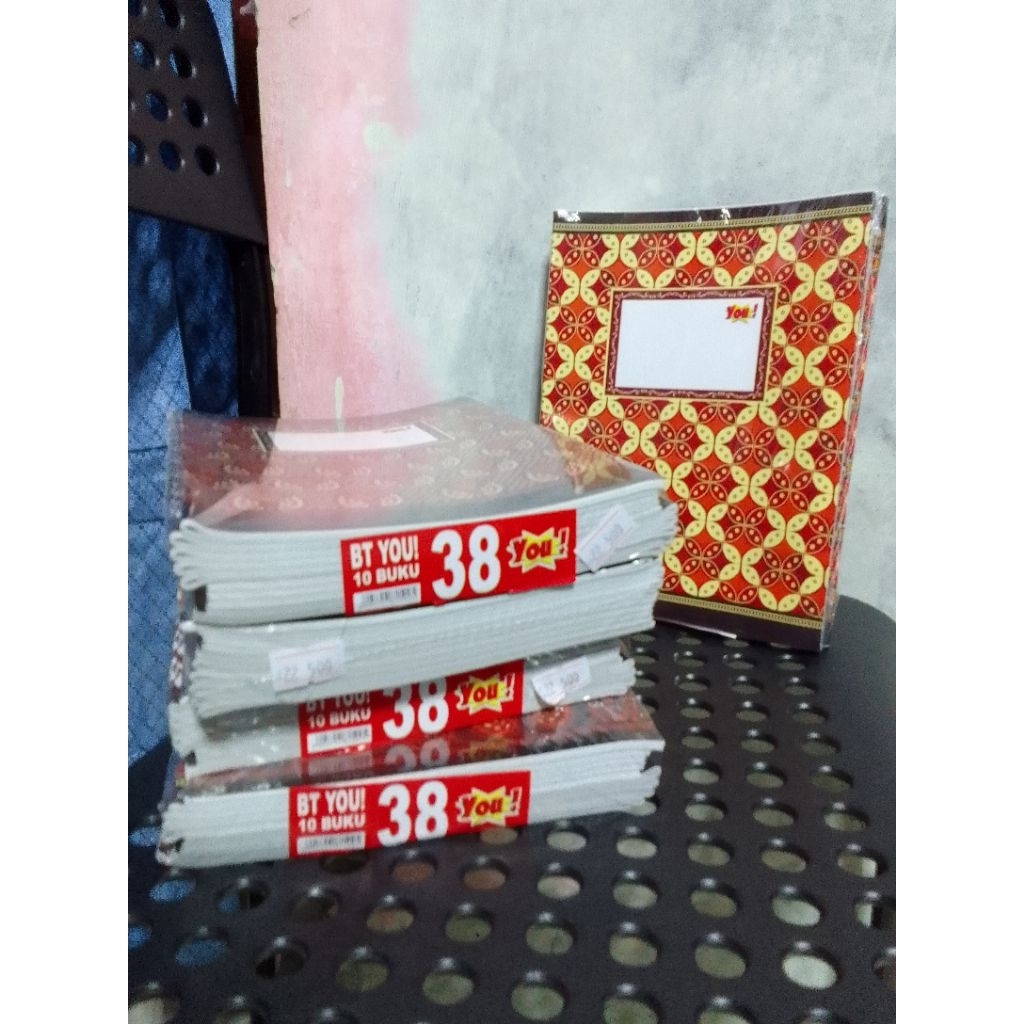 

(1 PCK) BUKU BATIK YOU ISI 38 LEMBAR