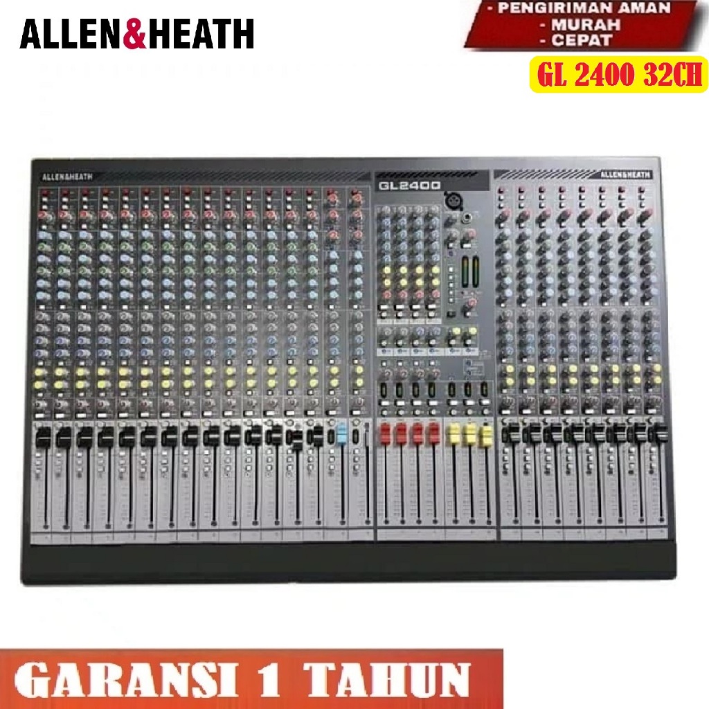 MIXER ALLEN&HEATH GL2400 GL 2400 32CH 32 CHANNEL 32CHANNEL