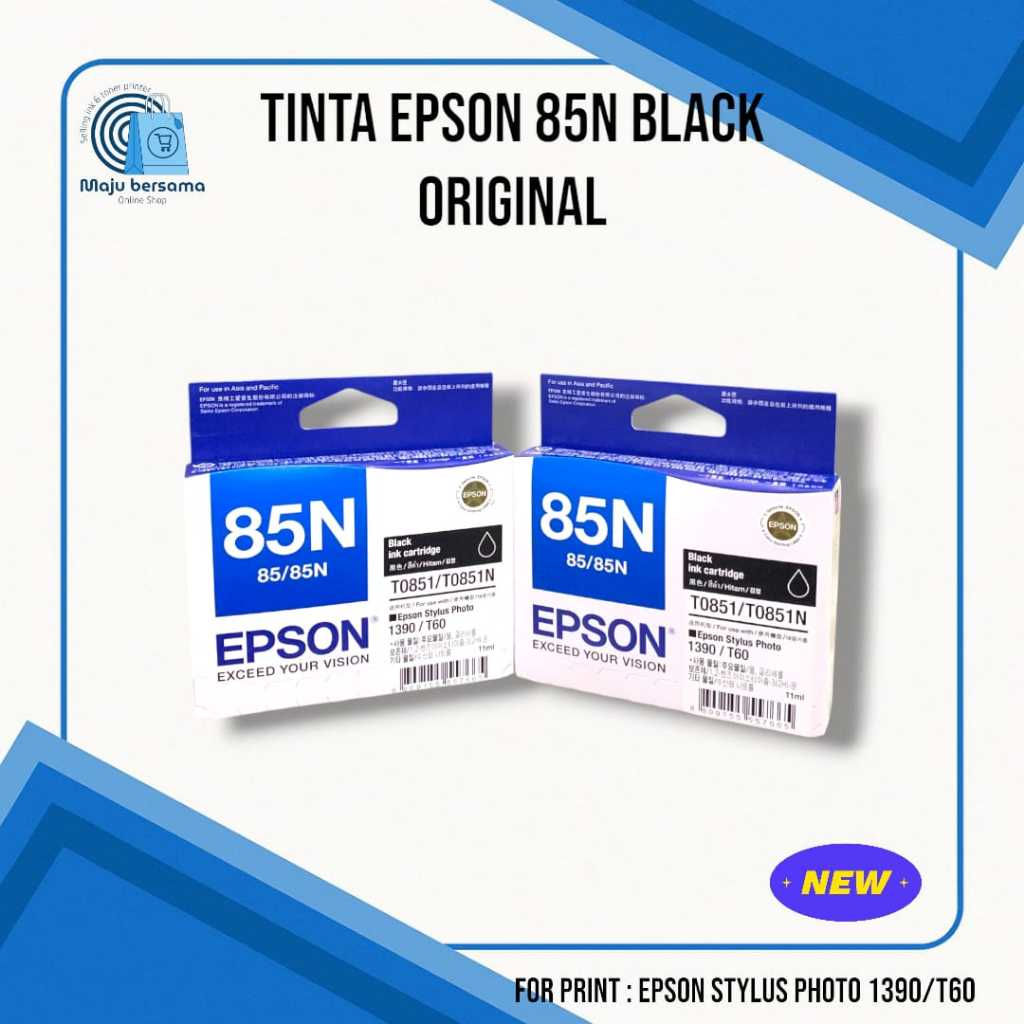 Tinta Epson 85N Black Original